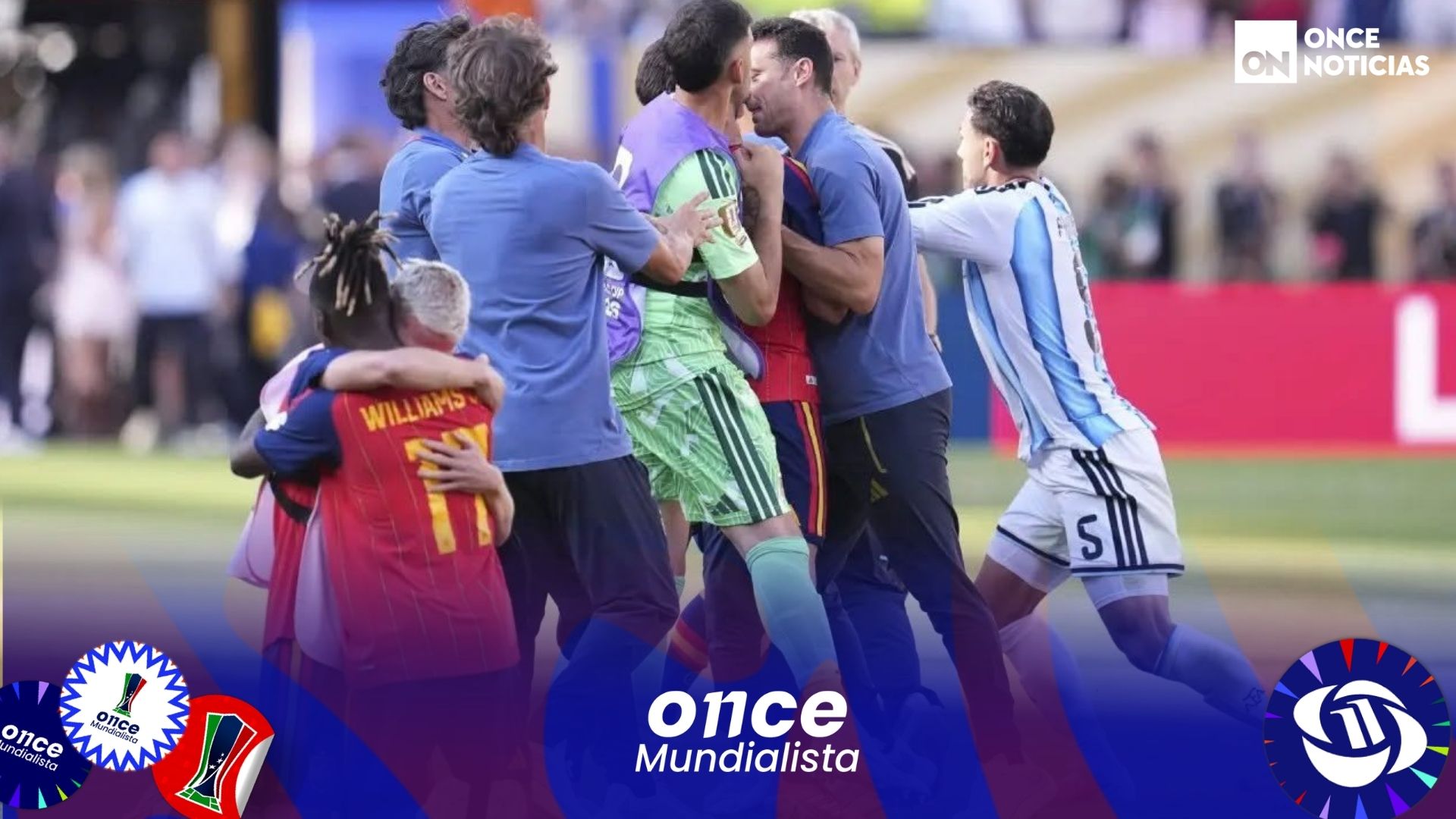 Sanción de la FIFA a España y Argentina por los incidentes en la final