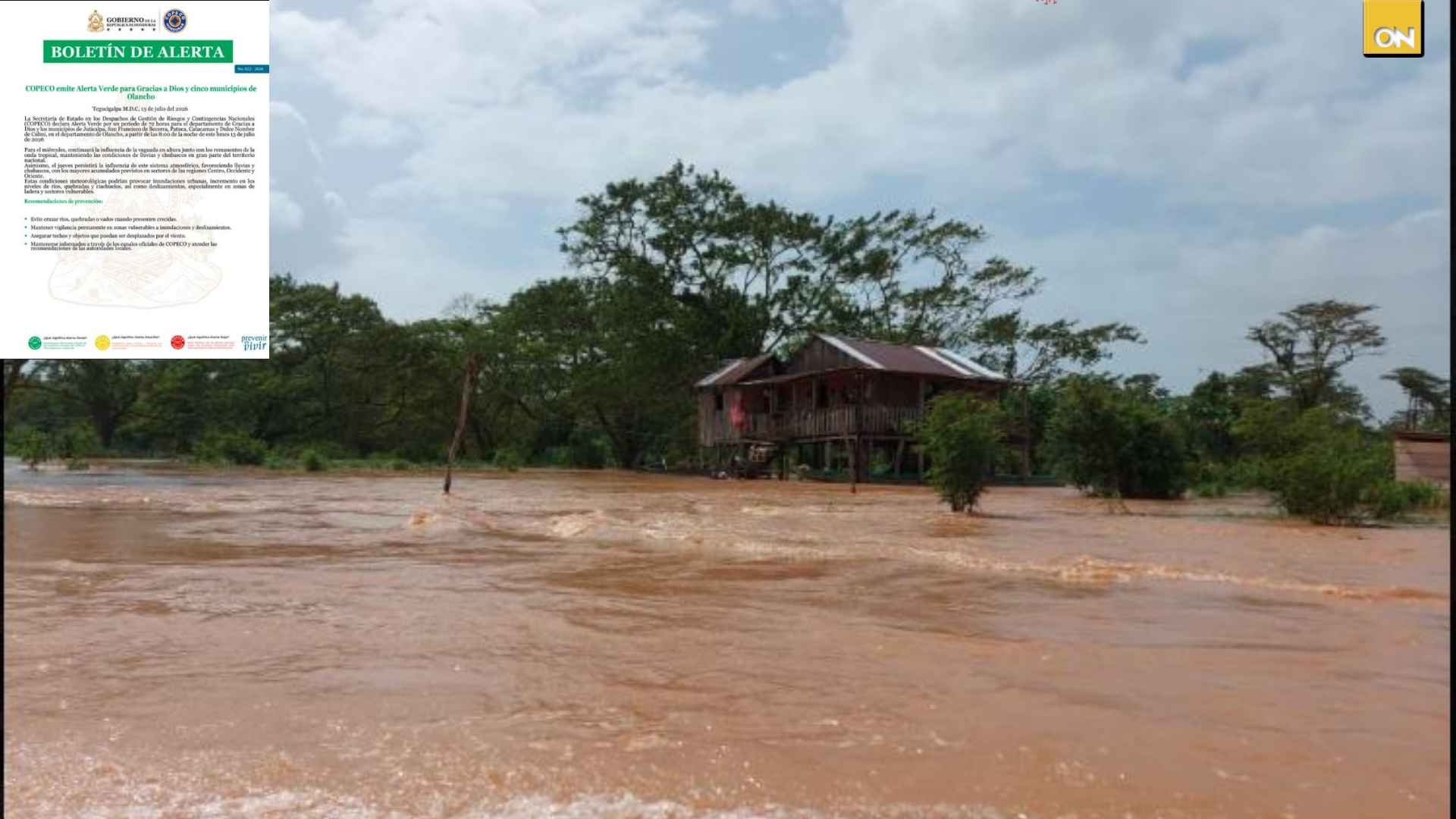 Alerta Verde Copeco Honduras