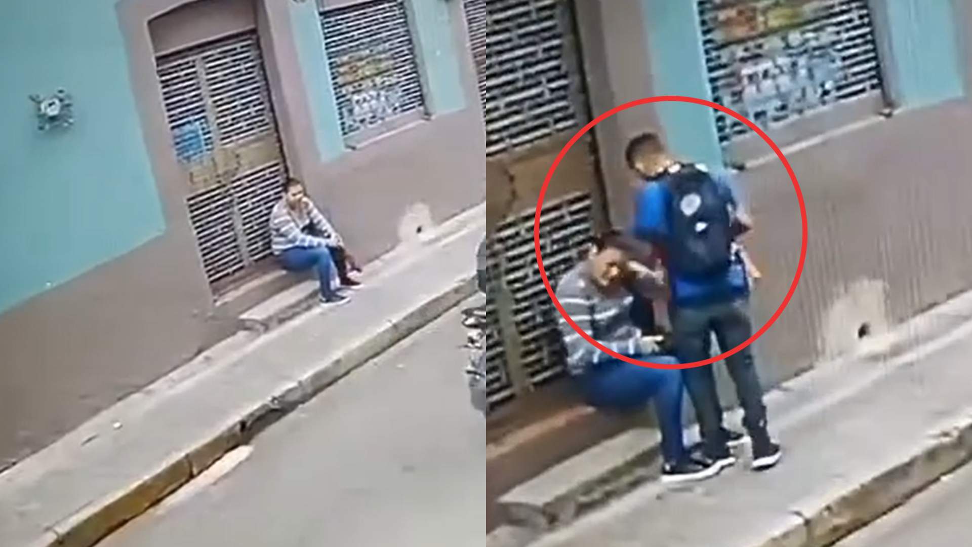 Así fue asalto de joven en centro de Tegucigalpa