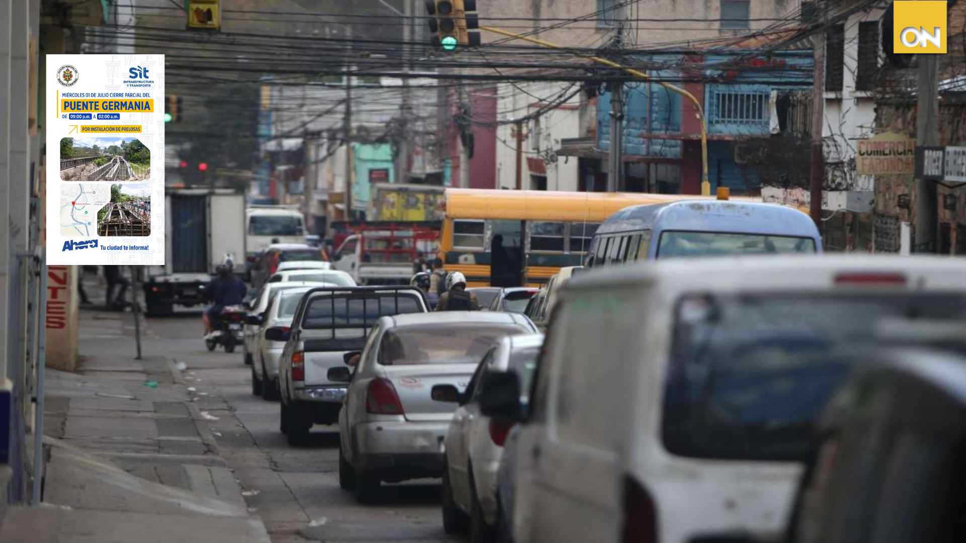 calles estarán cerradas miércoles