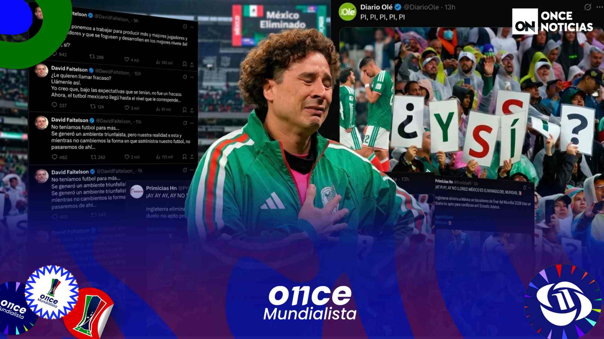 “¿Y si no?”: la dura reacción de la prensa tras la eliminación de México ante Inglaterra