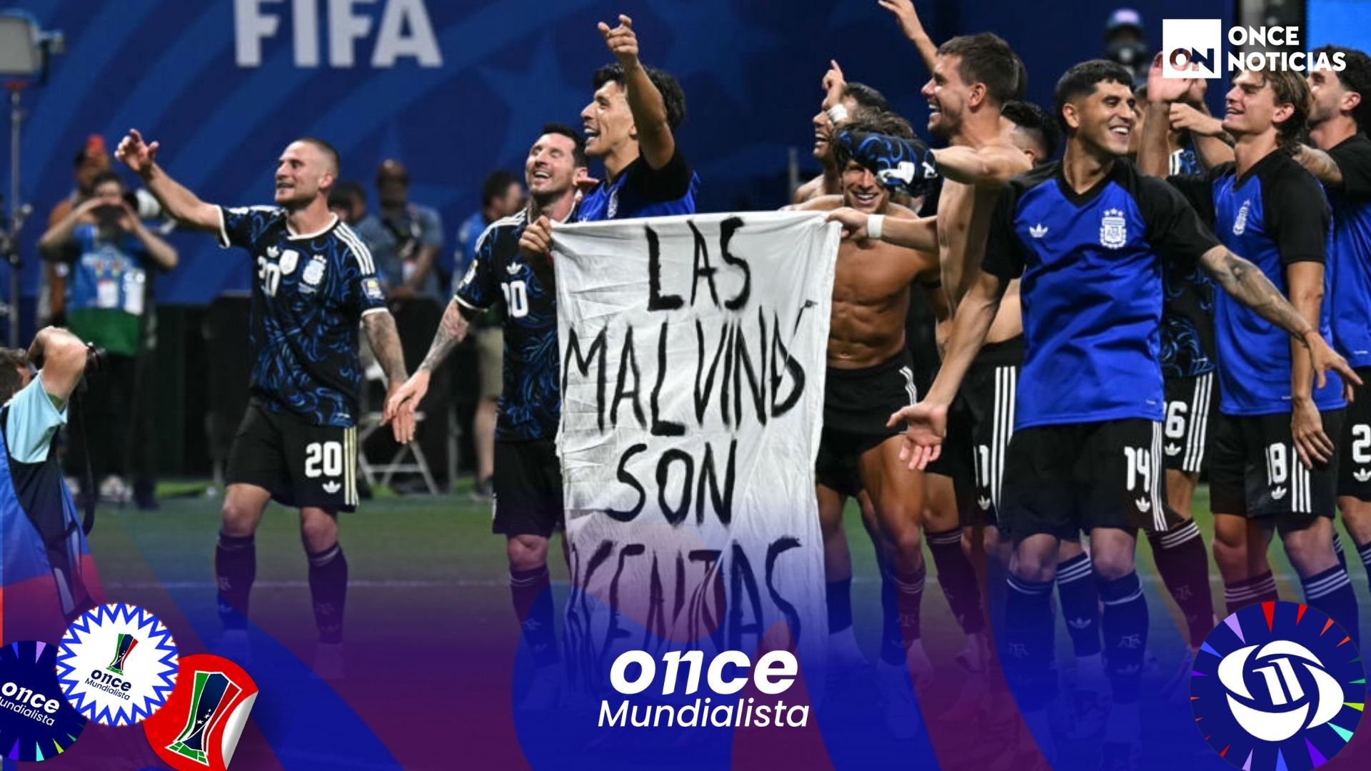 ¿Cuál será la sanción de la FIFA a Argentina por la manta de Malvinas?