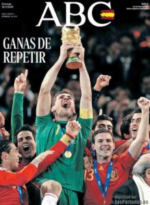 prensa española España vs Argentina