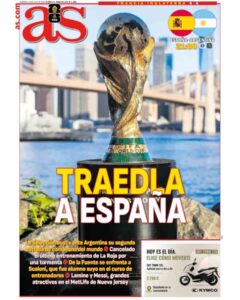 prensa española España vs Argentina