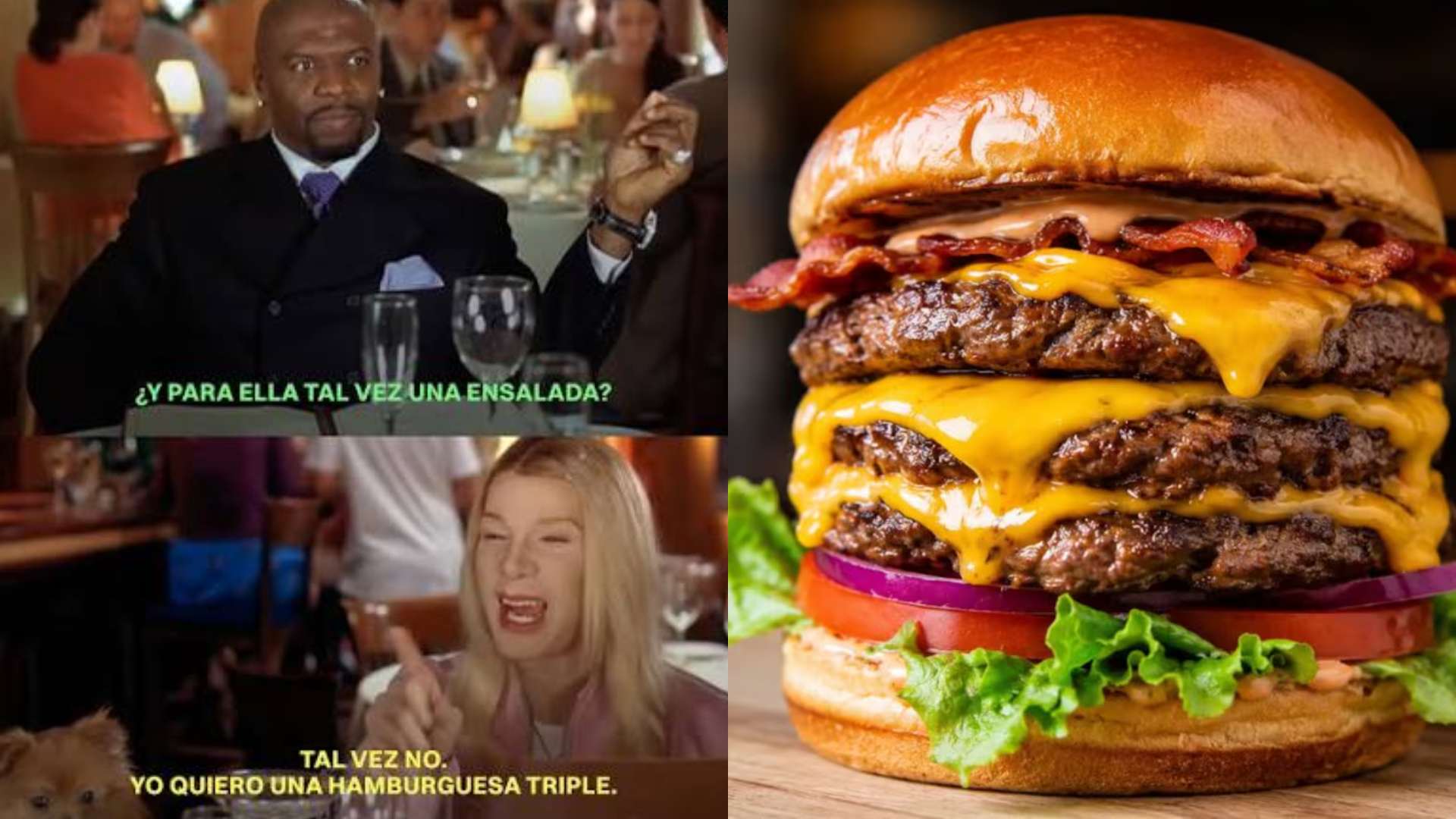 Polémica viral de hamburguesa triple: ¿De qué se trata?