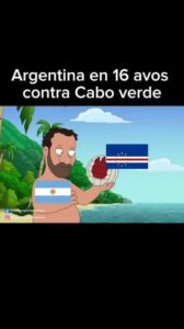 Memes Argentina Cabo Verde
