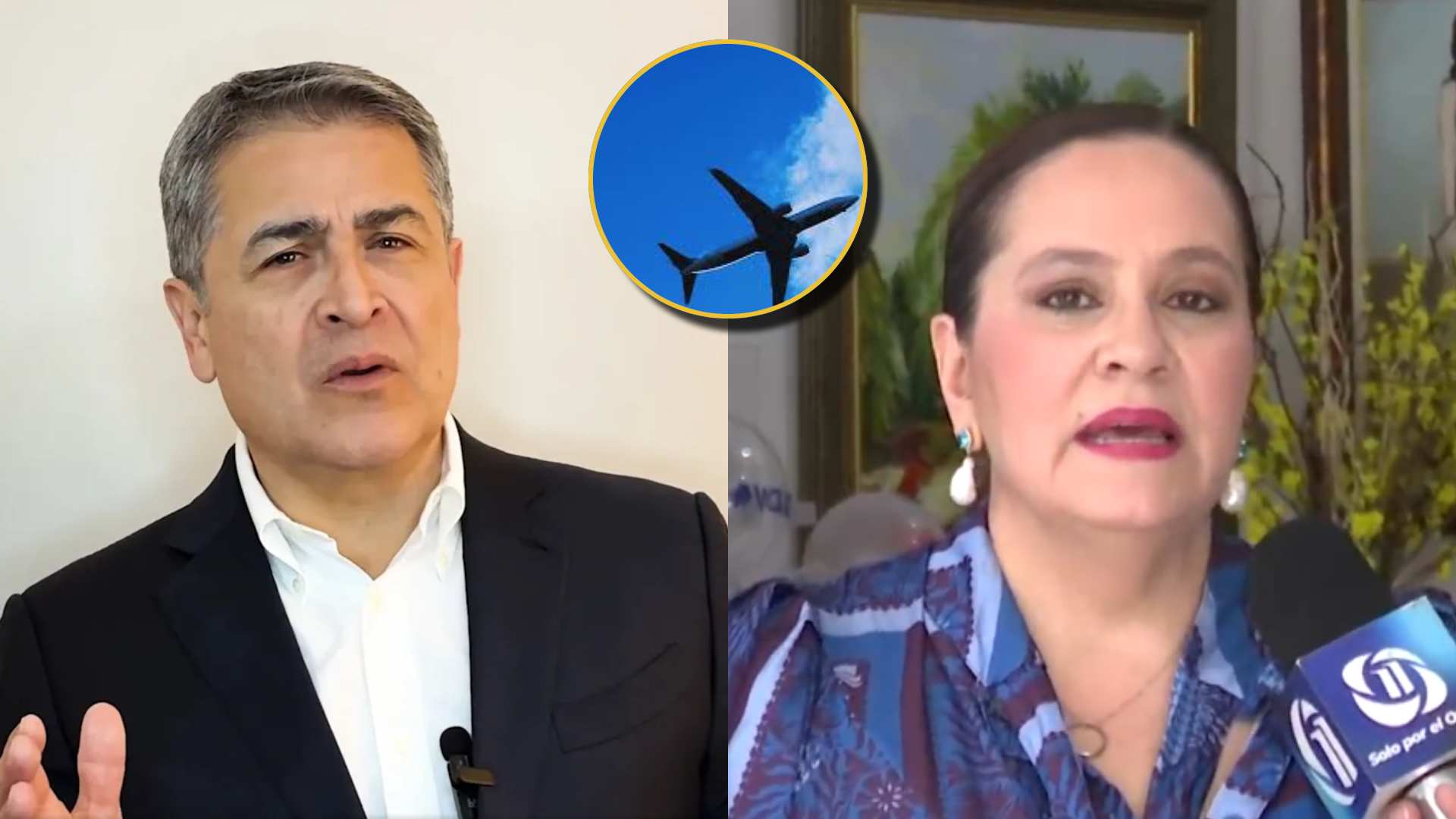 Juan Orlando regresa a Honduras; exprimera dama brinda detalles