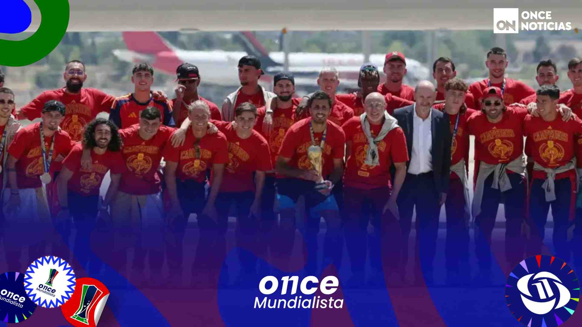 ¡España ya está en casa! Así recibieron a la selección campeona del mundo