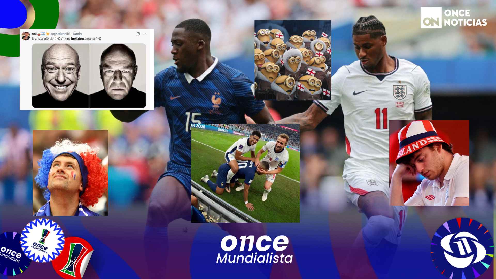 memes Inglaterra Francia