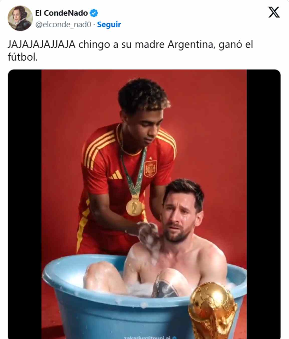 memes final Mundial 2026 (2) España conquista el Mundial 2026 y las redes explotan con memes tras derrota de Argentina