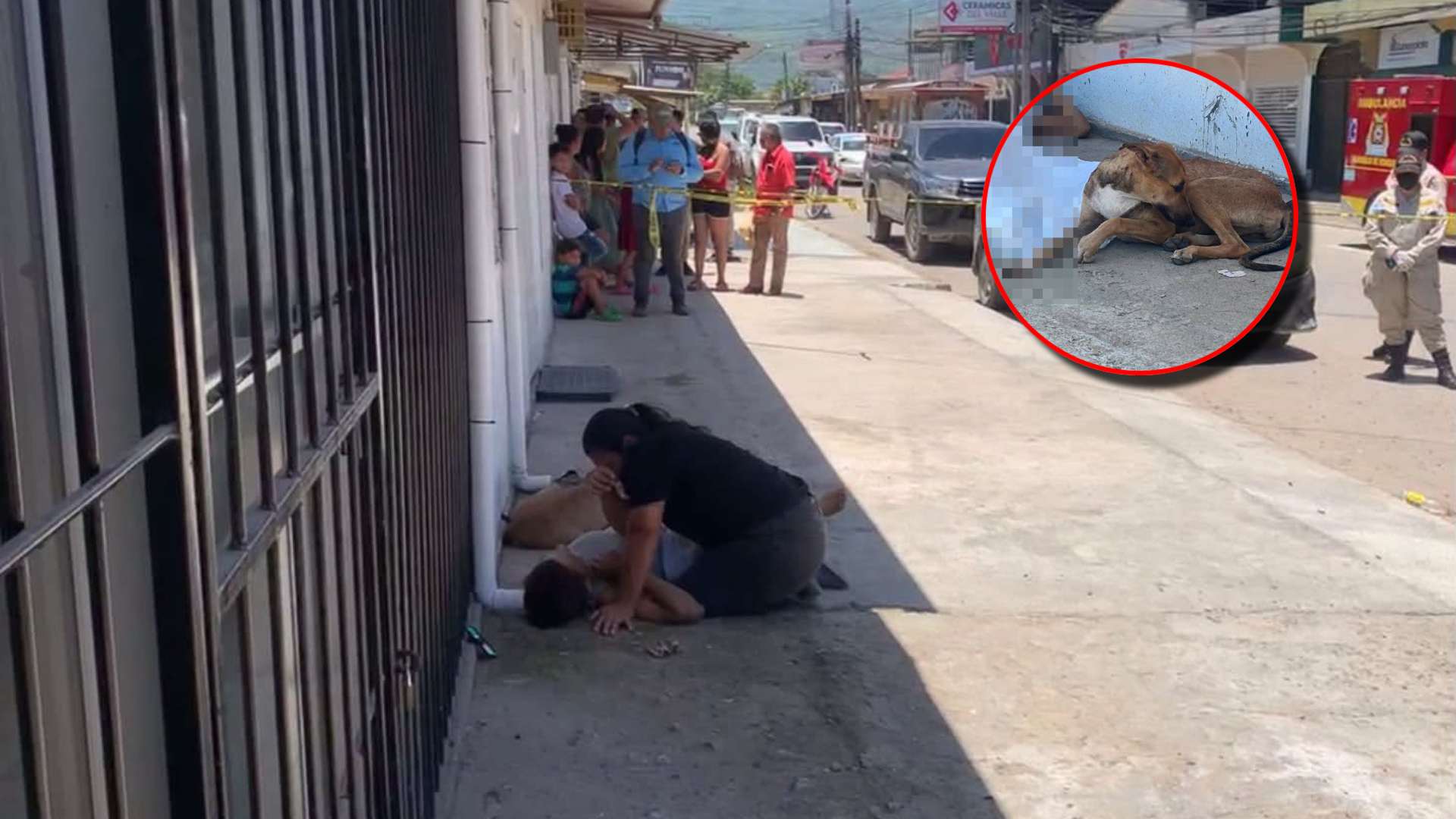 Desgarradora escena de crimen de mujer en Tocoa