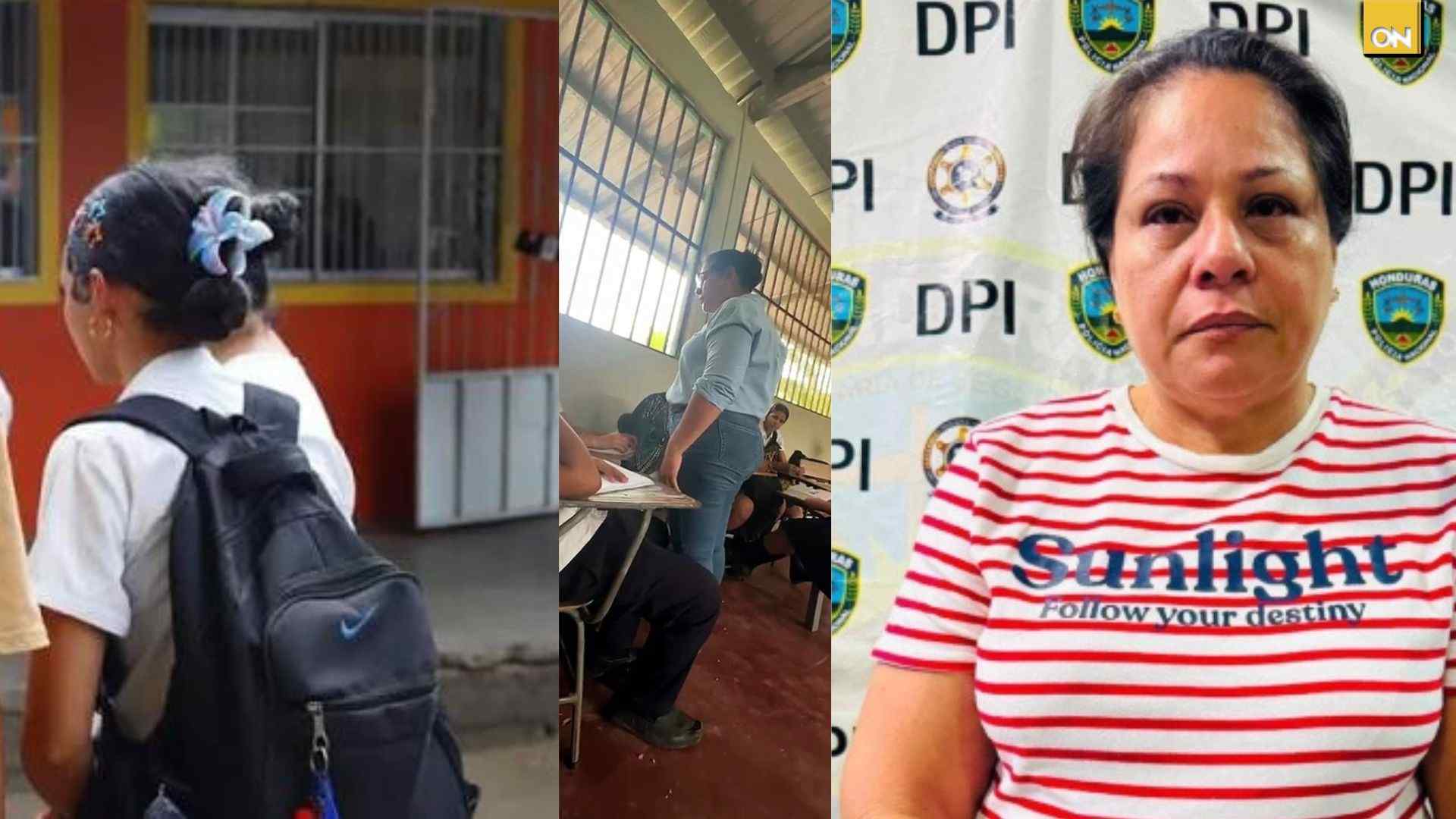 “Me pegó en el pecho”: Alumna que grabó video relata cómo ocurrió el altercado de la maestra y su compañera en el centro educativo de Yoro.