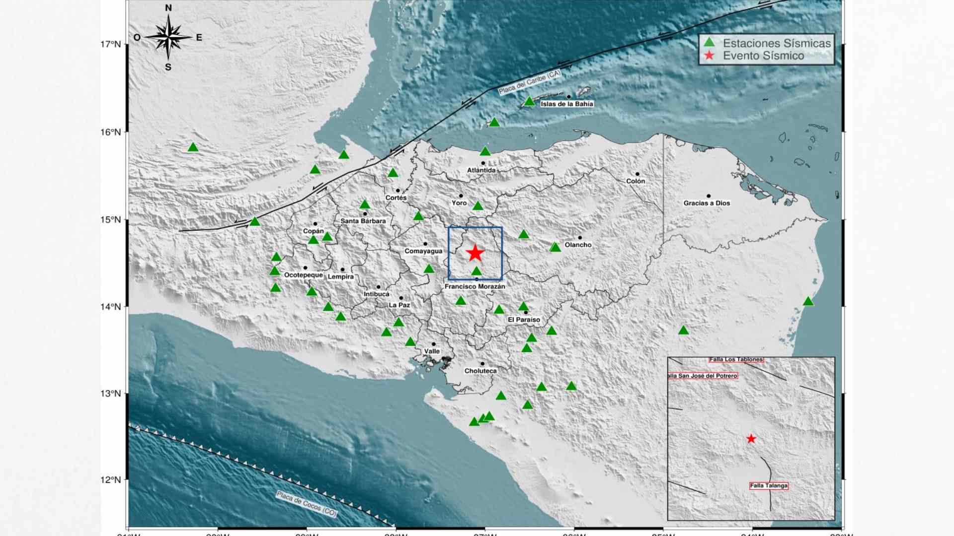 ¿Cuál fue la magnitud? Copeco reporta sismo este sábado en Francisco Morazán