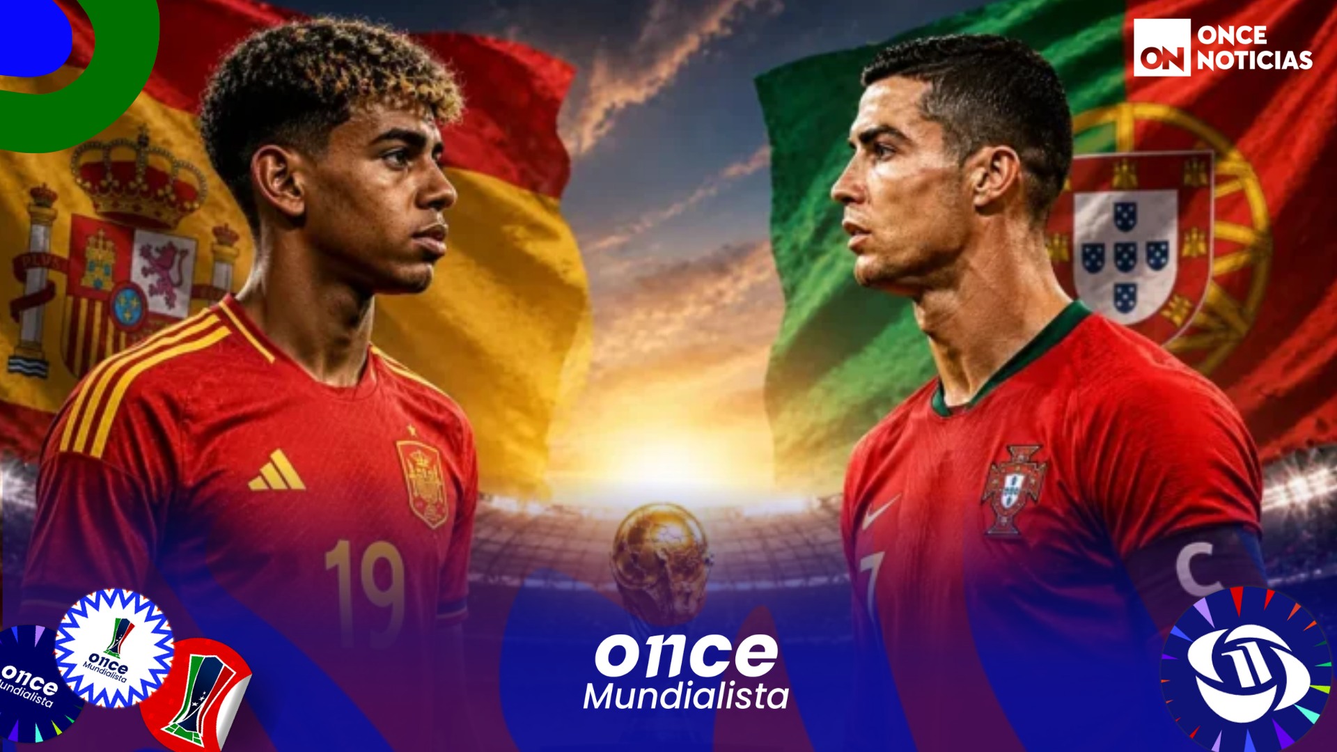 ¿Juegan Cristiano Ronaldo y Lamine Yamal? Alineaciones confirmadas de Portugal vs España por el Mundial 2026