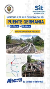 ¿Qué calles estarán cerradas este miercoles en Tegucigalpa y desde qué hora_