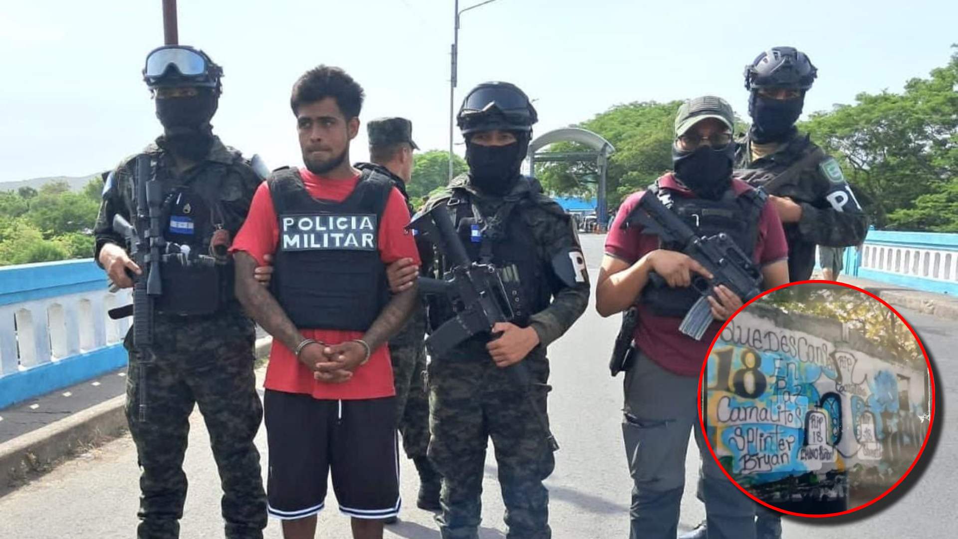 ¿Quién es? Honduras entrega a salvadoreño que presuntamente “reclutaba menores” al crimen organizado